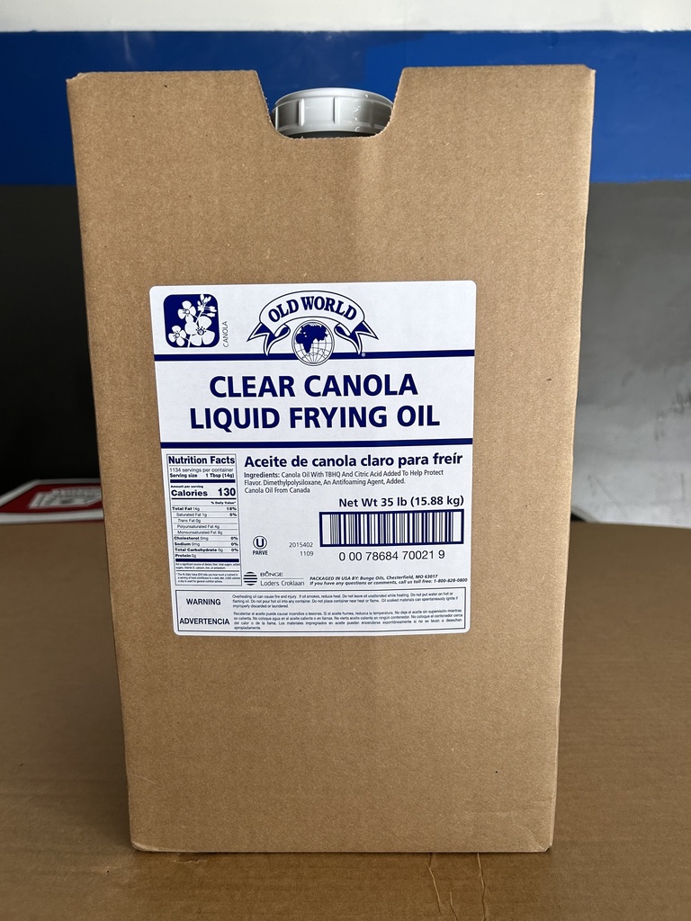 MACH old world canola clear oil