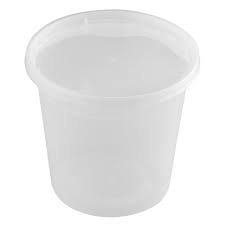 Mach DLH32 - 32oz PP Deli Container, 240 sets (24/20)