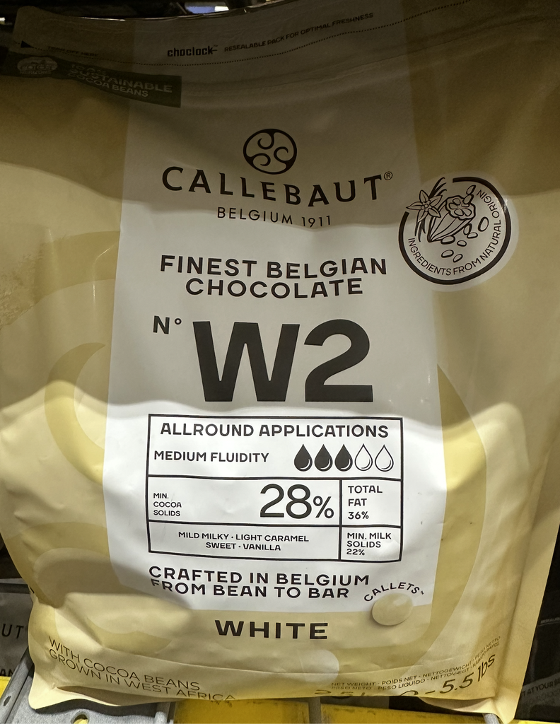 CHOC CALLETS WHITE #5.5