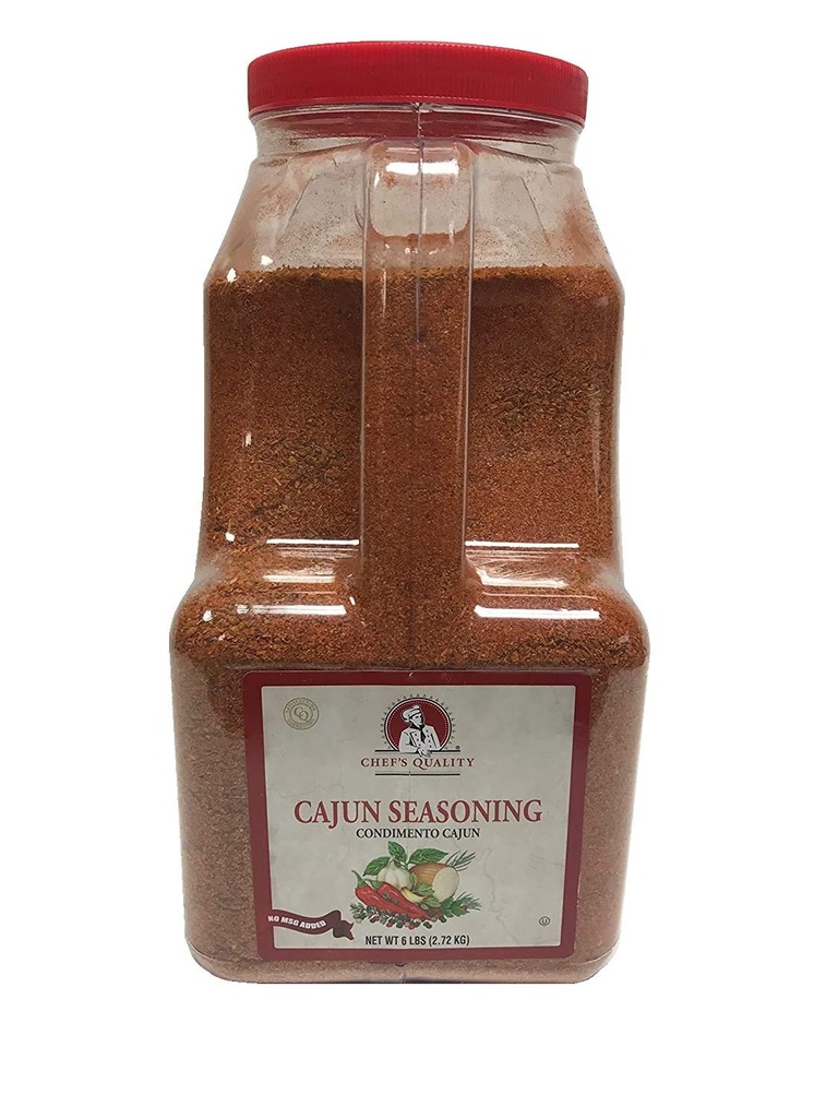 Chef's Quality - Cajun Seasoning - 6 lbs Jug Unit
