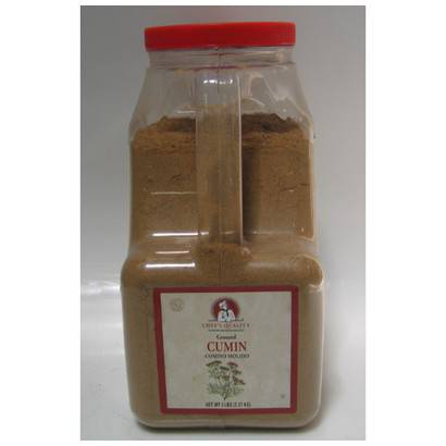Chef's Quality - Ground Cumin Seeds - 5 lbs Unit