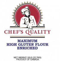 Chef's Quality - Maximum Hi-Gluten Flour - 50 lb Bag Case