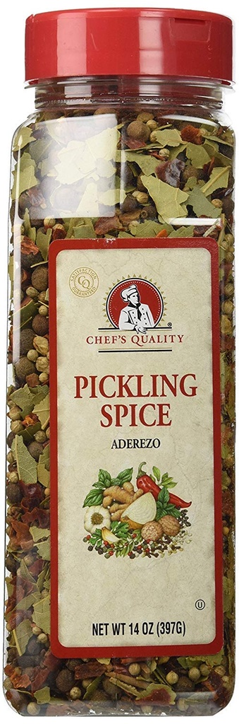 Chef's Quality - Pickling Spices - 14 oz Jar Unit
