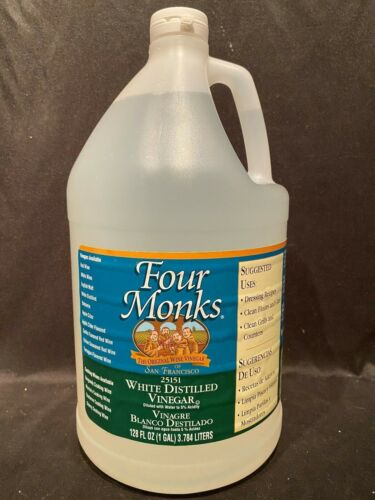 Four Monks - White Wine Vinegar (5%) - gallon Unit