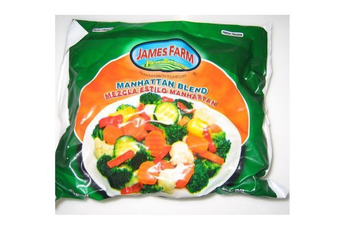 Frozen James Farm - Manhattan Blended Vegetables - 2 lbs Unit