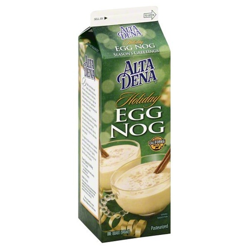 [6710 - 370080 - 7039972270] Alta Dena - Holiday Eggnog, 32 oz Unit
