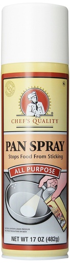 [327 - 12728 - 76069500219] Chef's Quality - All Purpose Pan Spray - 17 oz  Unit