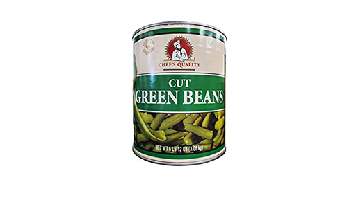 [214 - 23732 - 76069500959] Chef's Quality - Cut Green Beans - #10 cans Unit
