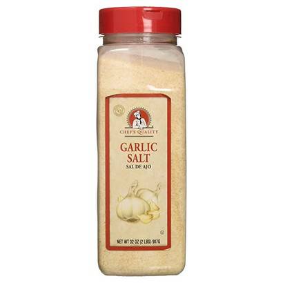 [804000 - 41383 - 76069557324] Chef's Quality - Garlic Salt - 2 lb Case