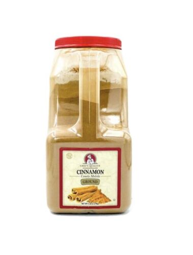 [925 - 55465 - 76069557305] Chef's Quality - Ground Cinnamon - 5 lb Jar Case