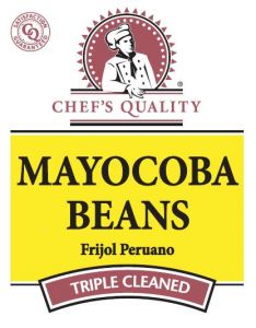 [619 - 2950021 - 76069503349] Chef's Quality - Mayocoba Beans - 25 lbs Case