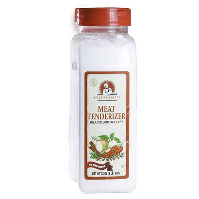 [921 - 41373 - 76069557332] Chef's Quality - Meat Tenderizer - 2 lb Jar Case