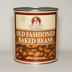 [612 - 20088 - 76069501541] Chef's Quality - Old Fashioned Baked Beans - 6 lb Can Case