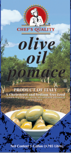 [227 - 25954 - 76069500009] Chef's Quality - Olive Oil Pomace - gallon Unit
