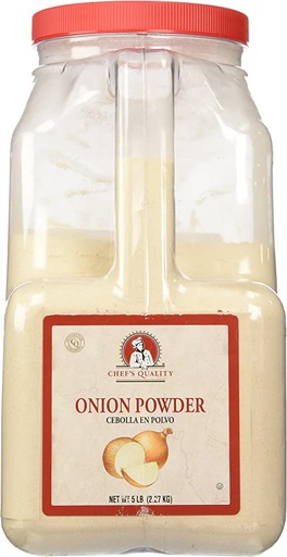 [803000 - 41401 - 76069557339] Chef's Quality - Onion Powder - 5 lbs Unit