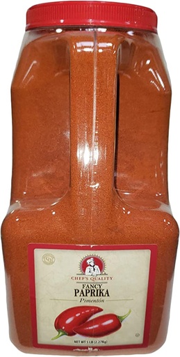 [804000 - 1070118 - 76069557484] Chef's Quality - Paprika - 4.5 lbs Unit