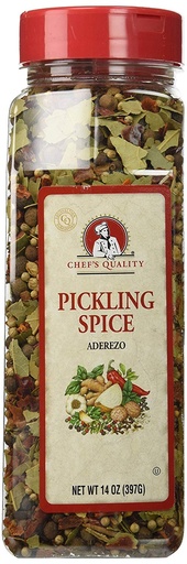 [923 - 68995 - 76069557350] Chef's Quality - Pickling Spices - 14 oz Jar Unit