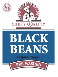 [0 - 2950025 - 76069503353] Chef's Quality - Prewashed Black Beans - 50 lbs Unit
