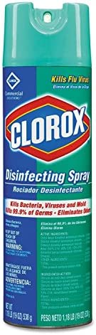 [1226 - 35200 - 4460038504] Clorox - Fresh Scent Disinfectant - 12/19 oz Spray Unit