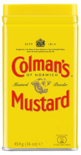 [800 - 10559 - 66780300080] Colman's - Dry Mustard Powder - 16 oz Unit