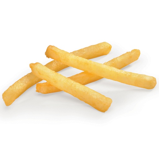 [7154 - 85272 - 76069502633] Frozen Big C - Coated French Fries, 3/8" - 30 lbs Unit