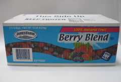 [7191 - 64091 - 76069501013] Frozen James Farm - Berry Blend - 2/5 lbs Unit