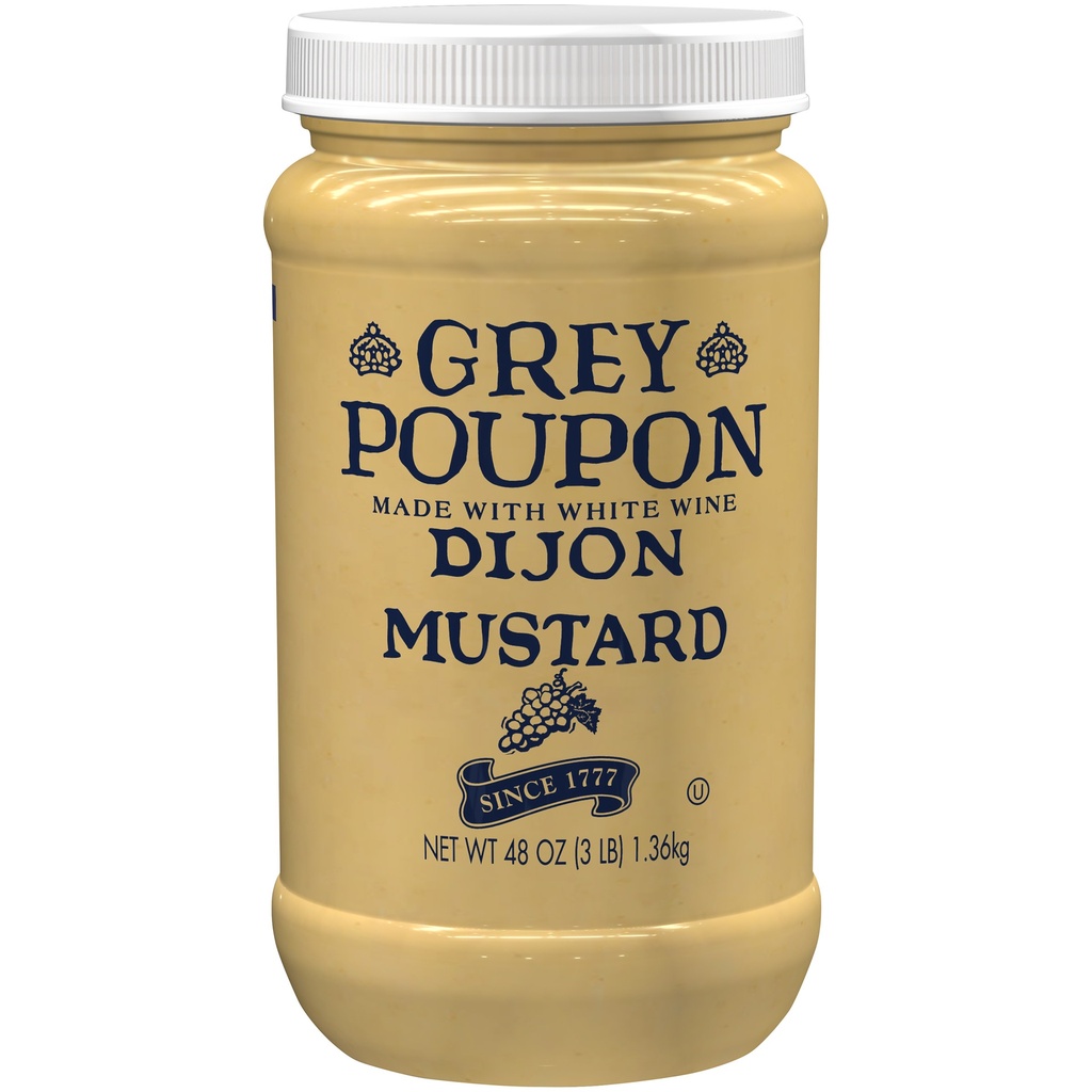 Grey Poupon Country Style Mustard 48 oz Case MACH Foods