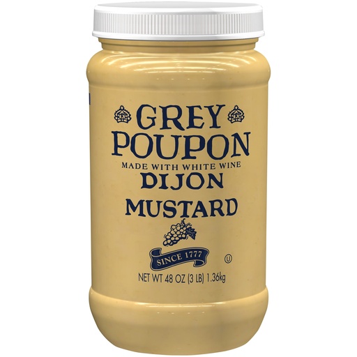 [406 - 25480 - 5440000046] Grey Poupon - Country Style Mustard - 48 oz Unit