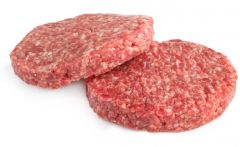 [7171 - 75142 - 9781424412] Ground Beef Patties - 4 oz Wide Unit