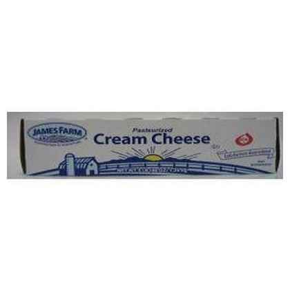 [6608 - 65908 - 76069500000] James Farm - Cream Cheese Loaf - 3 lbs Unit