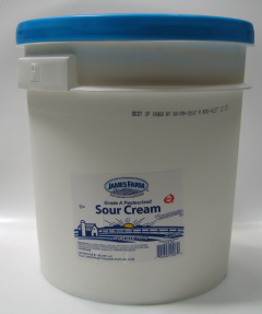 [5008 - 22997 - 76069522997] James Farm - Sour Cream - 32 lbs Unit