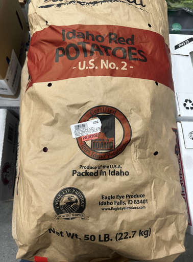 [114 - 42723 - 2060080007] Red Potatoes - 50 lbs Case