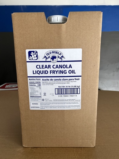 MACH old world canola clear oil