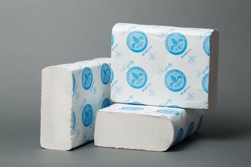 MACH Royalty Eco Premium Virgin Multifold Towel, 9.25"x9.05