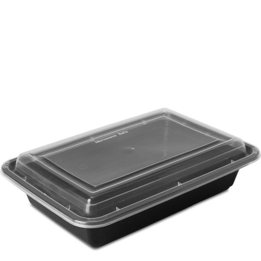 MACH RC32 32oz RECT CONT WITH LID - 150 cs