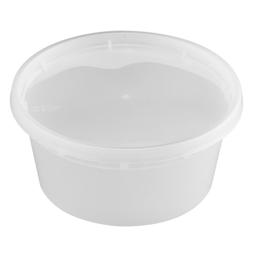 Mach DLH12 - 12oz PP Deli Container, 240 sets (24/20)
