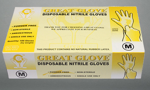 MACH SMALL NITRILE GLOVE BLACK - 1000/cs