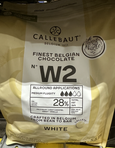 CHOC CALLETS WHITE #5.5
